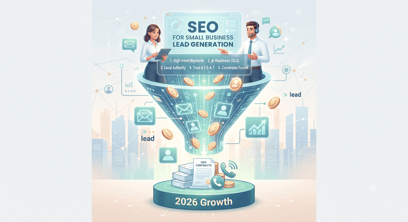 How SEO Helps Small Businesses Actually Get Leads in 2026