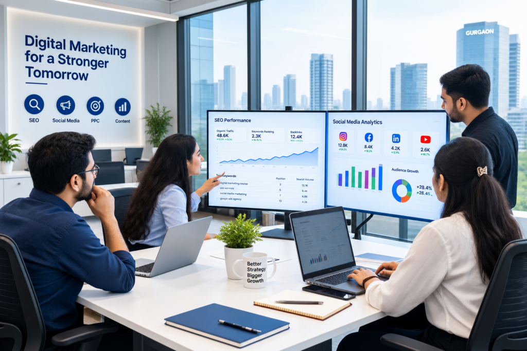 Best Digital Marketing Agency in Gurgaon 2026 – How to Choose the Right One